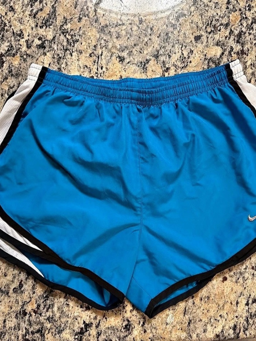Nike Tempo Dri-FIT Running Shorts Men's Blue & White